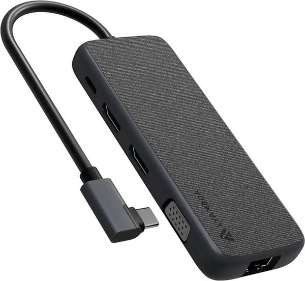 Изображение товара Док-станция для ноутбука Lyambda LC130 (серый)