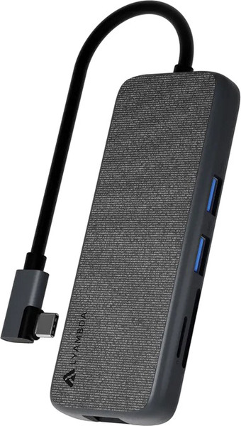 Изображение товара Док-станция для ноутбука Lyambda LC130 (серый)