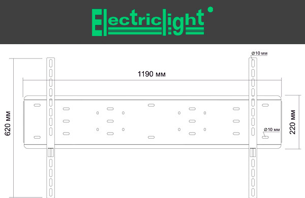 Изображение товара Кронштейн для телевизора Electric Light КБ-01-101 (черный)