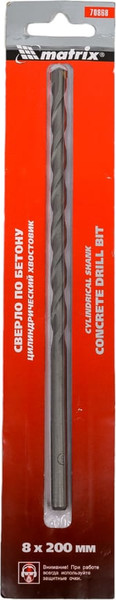 Изображение товара Сверло Matrix по бетону 70868
