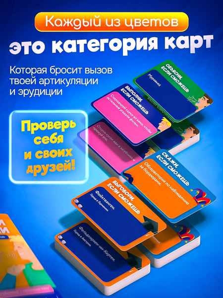 Изображение товара Настольная игра Zubro games Скажи, если сможешь