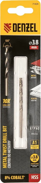 Изображение товара Сверло Denzel по металлу 71424