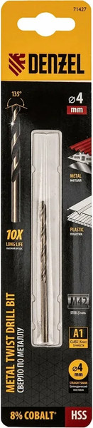 Изображение товара Сверло Denzel по металлу 71427