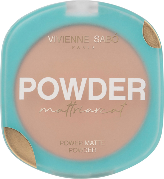 Изображение товара Пудра компактная Vivienne Sabo Mattriarcat тон 04 темно-бежевый (7.5г)