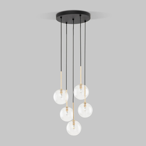 Изображение товара Люстра TK Lighting Nilos 5943 (золото/черный)