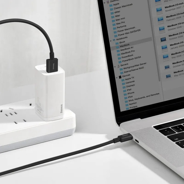 Изображение товара Кабель Baseus Superior Series Fast Charging Data / P10320102114-00 (1м, черный)