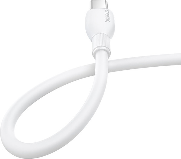 Изображение товара Кабель Baseus Ultra-Fast Fast Charging / P10376302222-03 (1м, белый)