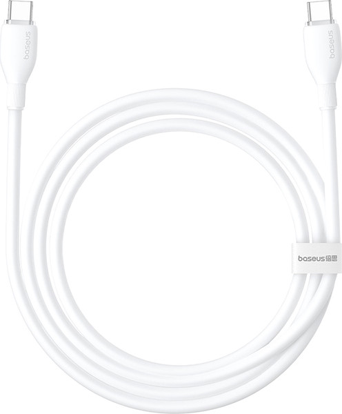 Изображение товара Кабель Baseus Ultra-Fast Fast Charging / P10376302222-03 (1м, белый)