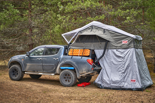 Изображение товара Палатка на крышу автомобиля Риф Soft RT02-120 Pro / RIFRT0212080001 (серый)