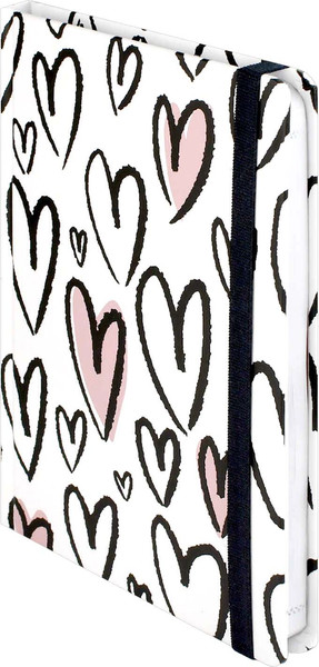 Изображение товара Записная книжка Феникс+ Крупные сердечки / 71542