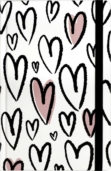 Изображение товара Записная книжка Феникс+ Крупные сердечки / 71542