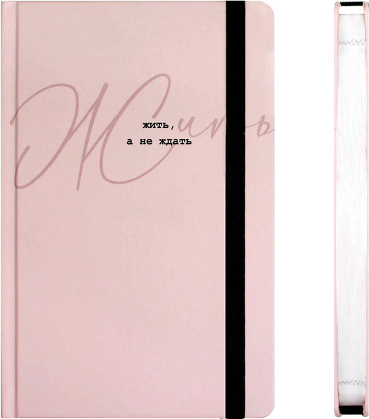 Изображение товара Записная книжка Феникс+ Жить, а не ждать / 71543