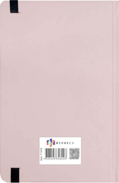 Изображение товара Записная книжка Феникс+ Жить, а не ждать / 71543
