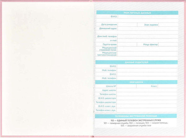 Изображение товара Ежедневник Феникс+ Нежные цвета / 67617