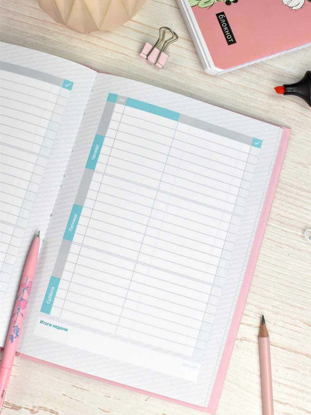 Изображение товара Ежедневник Феникс+ Нежные цвета / 67617