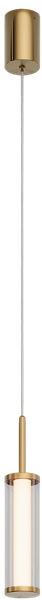 Изображение товара Люстра Евросвет Stark 50386/1 LED 3000К (латунь)