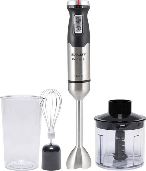 Блендер погружной Scarlett SC-HB42F40 (черный)
