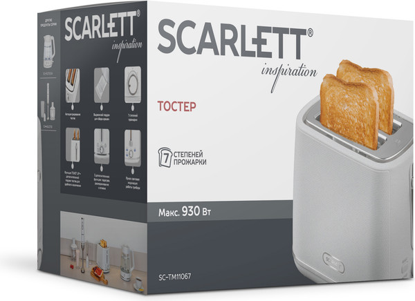 Изображение товара Тостер Scarlett SC-TM11067 (гранит)