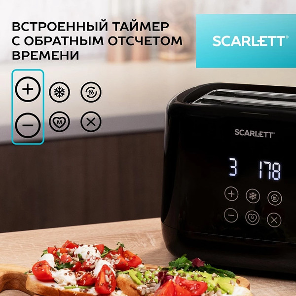 Изображение товара Тостер Scarlett SC-TM11069 (черный)