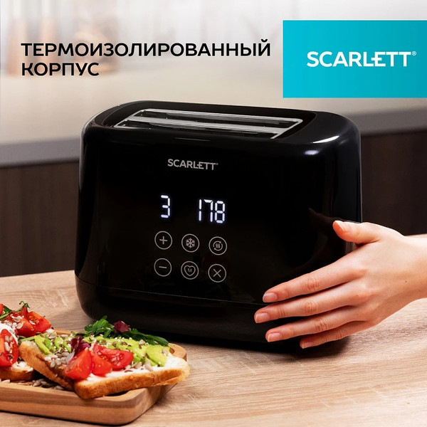 Изображение товара Тостер Scarlett SC-TM11069 (черный)