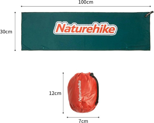 Изображение товара Полотенце Naturehike 100х30см / CNK2300SS011-10030GR (зеленый)