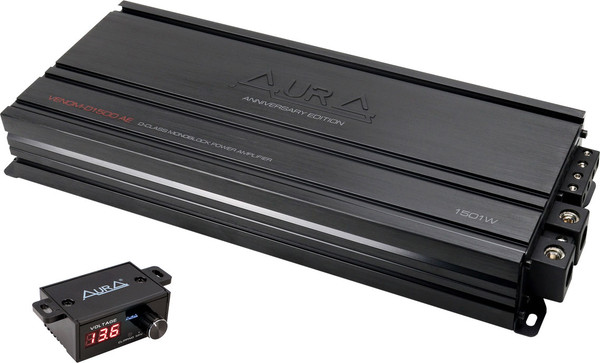 Изображение товара Автомобильный усилитель AURA Venom D1500 AE
