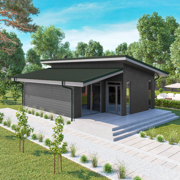 Изображение товара Лист кровельный Onduline Smart DIY (1950х760, зеленый)