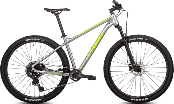 Изображение товара Велосипед ATOM Bion Nine 150 17 / NN013148 (темно-серый/зеленый, разобранный, в коробке)