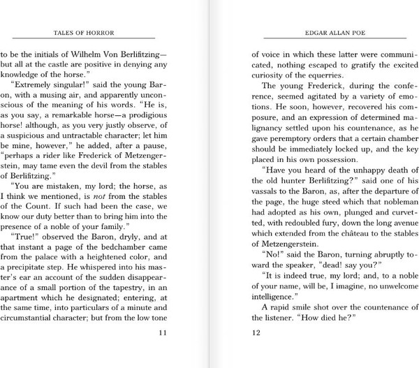 Изображение товара Книга АСТ Tales of Horror, мягкая обложка (Poe Edgar)