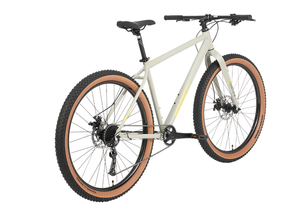 Изображение товара Велосипед STARK Tank 29.3 D+ 2025 (22, серый матовый/желтый)