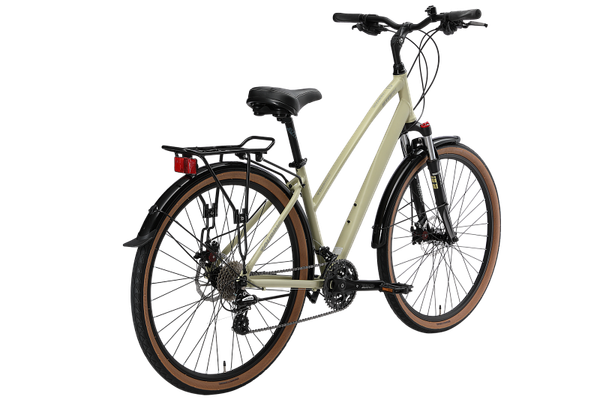 Изображение товара Велосипед STARK Touring 28.2 D Lady 2025 (15, палевый матовый/серый, разобранный, в коробке)