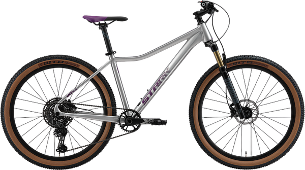 Изображение товара Велосипед STARK Ultra 27.6 HD 2025 (15, лакированный алюминий/фиолетовый, разобранный, в коробке)
