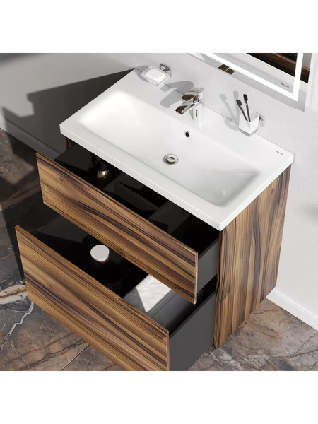 Изображение товара Тумба с умывальником AM.PM Gem M90-FSX0752HF-WCC0752WG