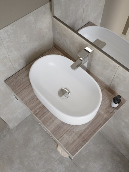 Изображение товара Столешница под раковину Teymi Helmi 70 / T150407 (дуб кашмир)
