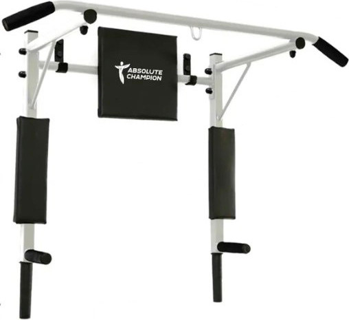 Изображение товара Турник-брусья Absolute Champion Прогресс / АЧ 7606 (белый с черными ручками)