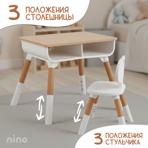 Изображение товара Комплект мебели с детским столом NINO Smart DS