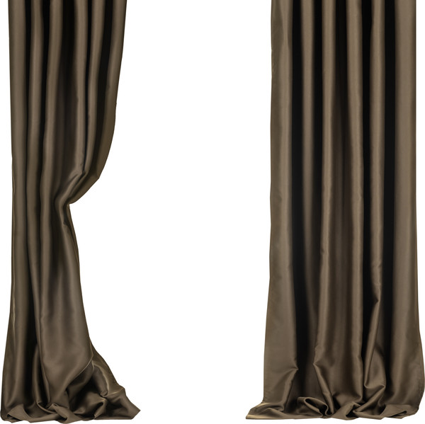 Изображение товара Комплект штор Mio Tesoro Блэкаут 150x250 (2шт, шоколад)