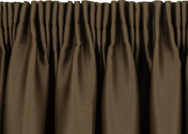 Изображение товара Комплект штор Mio Tesoro Блэкаут 150x250 (2шт, шоколад)