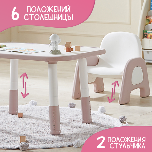 Изображение товара Комплект мебели с детским столом NINO Standart BS- 8832P+30C