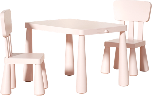 Изображение товара Комплект мебели с детским столом NINO Polo BS-8836(Pink)