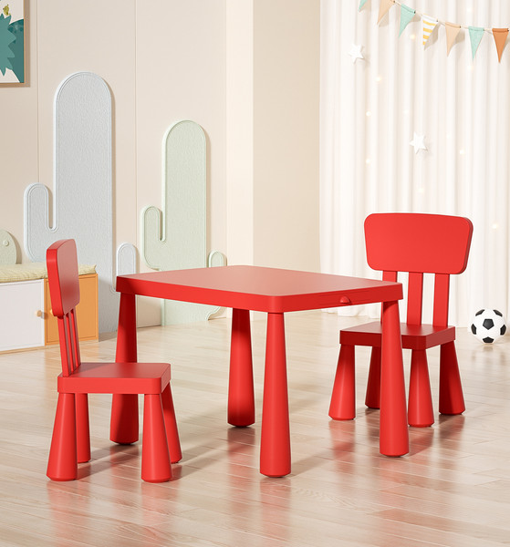 Изображение товара Комплект мебели с детским столом NINO Polo BS-8836(Red)