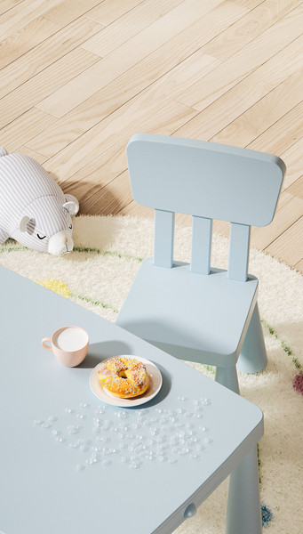 Изображение товара Комплект мебели с детским столом NINO Polo BS-8836(Red)