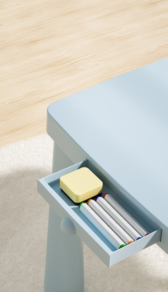 Изображение товара Комплект мебели с детским столом NINO Polo BS-8836(Red)