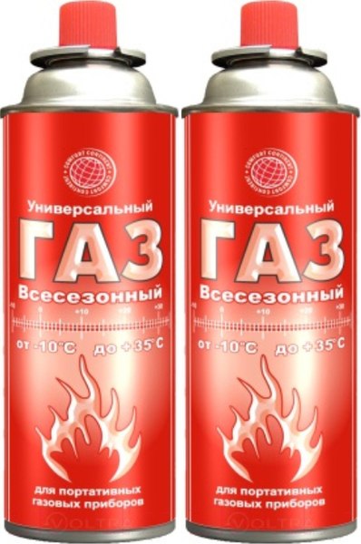 Изображение товара Газовый баллон туристический Сибиар Всесезонный 920320 (2шт)