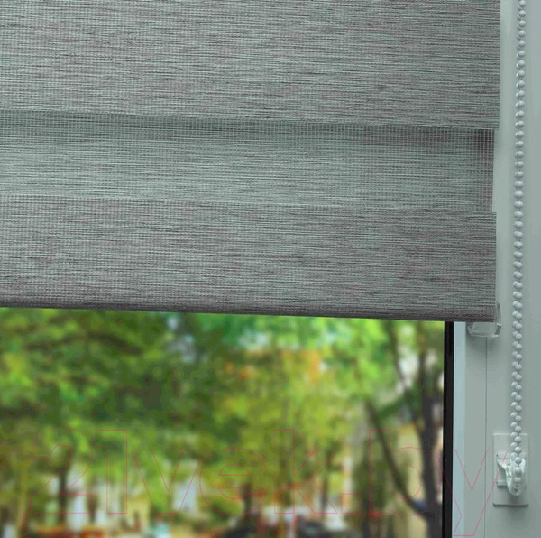 Изображение товара Рулонная штора Lm Decor Фьюжн ДН LB 20-06 48x160 (серый)