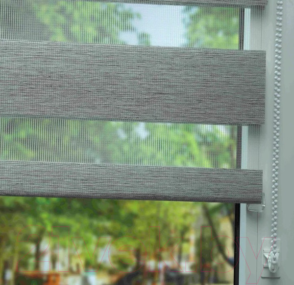 Изображение товара Рулонная штора Lm Decor Фьюжн ДН LB 20-06 130x170 (серый)