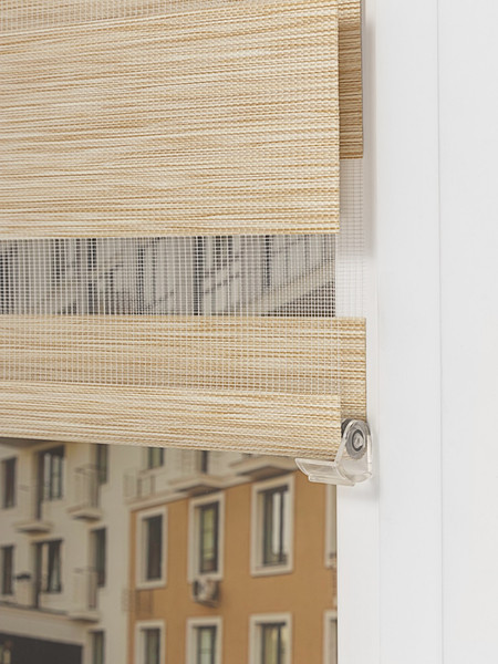 Изображение товара Рулонная штора Lm Decor Винтаж ДН LB 50-02 64x215 (бежевый)