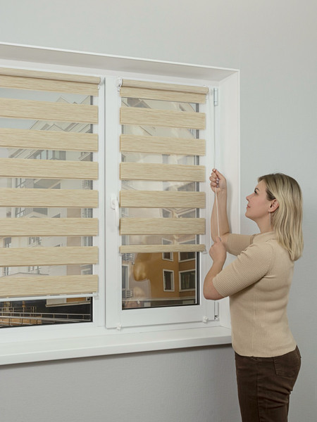 Изображение товара Рулонная штора Lm Decor Винтаж ДН LB 50-02 90x160 (бежевый)