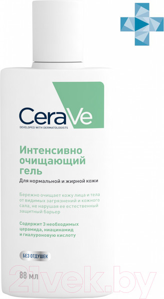 Изображение товара Гель для тела CeraVe Для нормальной и жирной кожи (88мл)