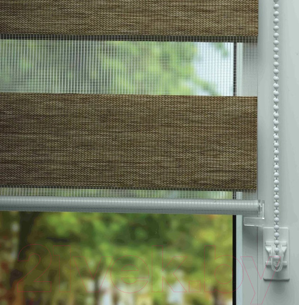 Изображение товара Рулонная штора Lm Decor Винтаж ДН LB 50-04 85x160 (коричневый)